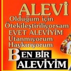 alevi doğdum alevi ölecegim...